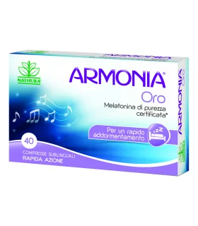 ARMONIA ORO Melatonina 1mg 40 Compresse sublinguali