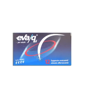 Eva-Qu 12 Supposte Effervescenti - Contro la stitichezza