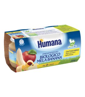 OMO HUMANA Mela-Banana  2x100g