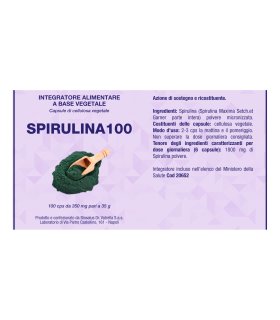 SPIRULINA 100 100 Capsule BIOSALUS