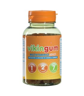 VIKINGUM Multivitaminico Adulti 60 Caramelle