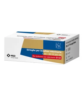 Siringhe per Insulina Veterinaria 40UI/ml 30 pezzi