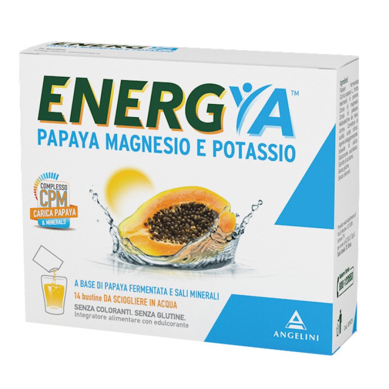 BODY SPRING Energya Papaya Fermentata Magnesio e Potassio 14 Bustine