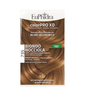 Euphidra ColorPRO XD Colorazione Permanente Tinta Numero 735 - Tinta capelli colore biondo nocciola