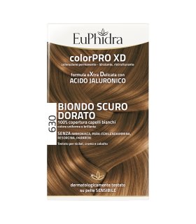 Euphidra ColorPRO XD Colorazione Permanente Tinta Numero 630 - Tinta capelli colore biondo scuro dorato