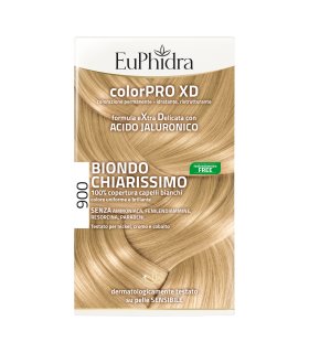 Euphidra ColorPRO XD Colorazione Permanente Tinta Numero 900 - Tinta capelli colore biondo chiarissimo
