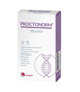 PROCTONORM 20 Compresse 1,3g