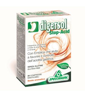 DIGERSOL Stop-Acid 20 Compresse