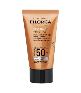 FILORGA UV Bronze Face Fluido Viso SPF 50+ Protezione Solare Alta 40 ml