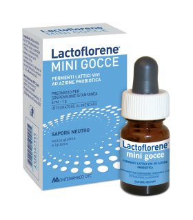 Lactoflorene Mini Gocce - Integratore a base di fermenti lattici vivi - 6 ml