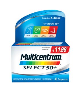 Multicentrum Select 50+ 30 compresse Nuova Formula