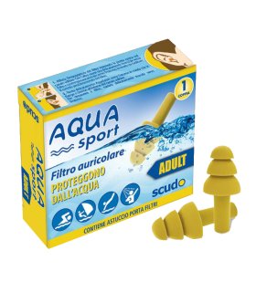 Earplug Scudo Aquasport Adulti 2 pezzi
