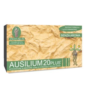 Ausilium 20 Plus 20 Bustine Senza Aroma