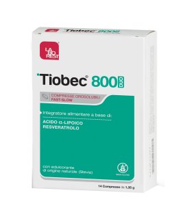 TIOBEC 800 DUO 14 Compresse