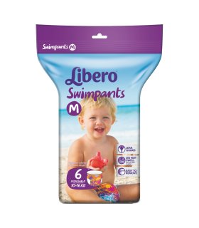LIBERO Swimpants 10-16Kg M 6pz