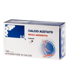 CALCIO Acet.100Capsule 500mg N.A.