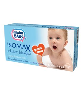 ISOMAX Soluzione Fisiologica Isotonica Sterile 20 Flaconcini Monodose 5ml
