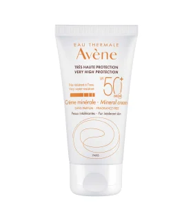 Avene Solare Crema Viso Senza Profumo SPF 50+ Protezione Solare Molto Alta 50 ml