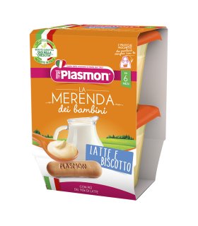 PLASMON Mer.Latte-Bisc.2x120g
