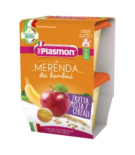 PLASMON*Mer.Frutta/Cer.2x120g