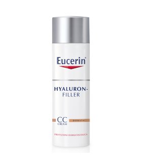 Eucerin Hyaluron Filler CC Cream Crema Antirughe Colorata 50 ml Tonalità Dorata 50 ml