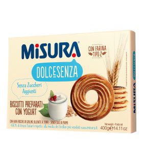 MISURA Bisc.Yogurt S/Z 400g