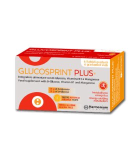GLUCOSPRINT Plus Arancia 6 Fialoidi