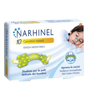 NARHINEL Cerottini Nasali per Bambini 10 pezzi