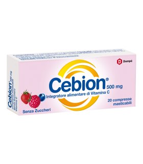 CEBION Mast.S/Z Vit.C 20 Compresse