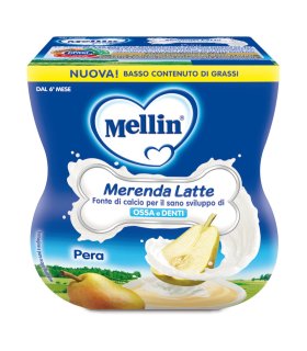 MELLIN Mer.Latte Pera 2x100g
