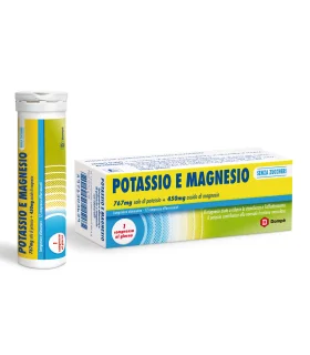 POTASSIO e MAGNESIO Bracco 12 Compresse Senza Zucchero