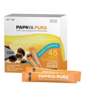 Papaya Pura - Integratore alimentare antiossidante - 45 bustine orosolubili