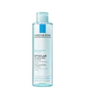 Effaclar Ultra Acqua Micellare Struccante Purificante per Pelle Grassa 200 ml