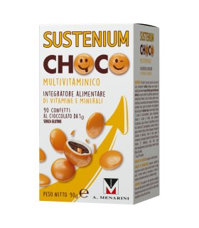 Sustenium Choco Multivitaminico 90 Confetti al Cioccolato