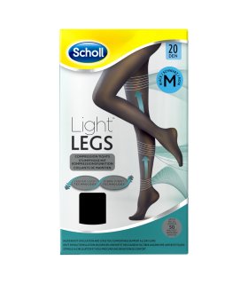 SCHOLL Collant LightLegs 20 DEN Nero M