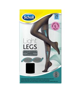 SCHOLL Collant LightLegs 20 DEN Nero L