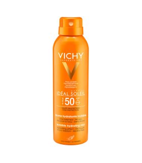 Vichy Ideal Soleil Spray Viso Invisibile SPF50 - Protezione solare molto alta per il viso - 75 ml