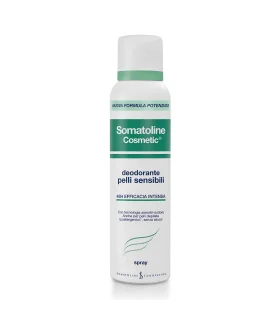 Somatoline Cosmetic Deo Spray Deodorante Pelli Sensibili 150 ml