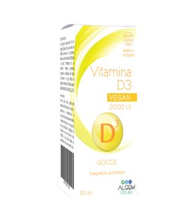 ALGEM VIT.D3 Gocce 2000UI 50ml