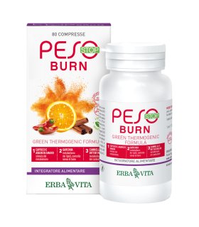 Peso Stop Burn - Integratore per il controllo del peso corporeo - 80 compresse