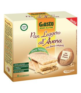 GIUSTO S/G PanLegg.Avena 6x25g