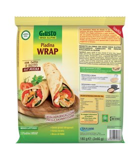 GIUSTO S/G Wrap Piadina 180g