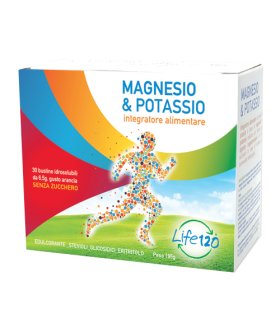 LIFE 120 Magnesio e Potassio 30 Bustine