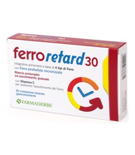 FERRO RETARD 30 Compresse FDB