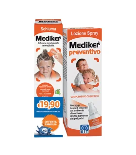 MEDIKER Schiuma+Lozione Spray