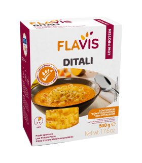 MEVALIA Flavis Pasta Aproteica Ditali 500 g