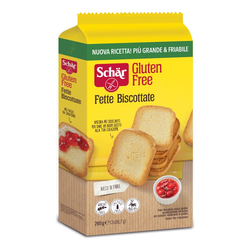 Schar - Toasts sans gluten FETTE-CROCCANTI (150 g) 