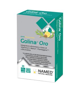GOLINA ORO Limone/Miele 20 Compresse
