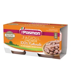 OMO PL.Fagioli/Carote 2x80g