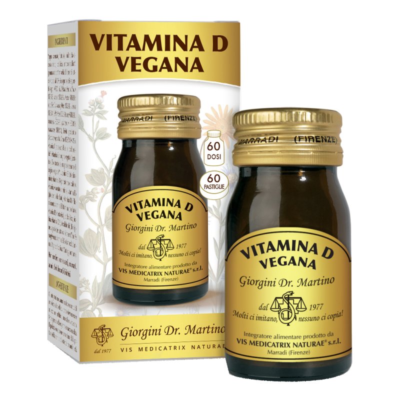 Vitamina D Vegana Dr Giorgini 60 Pastiglie